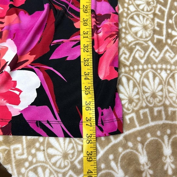 Bisou Bisou Womens A Line Dress  Stretch Colorful Knee length Career - Picture 7 of 7